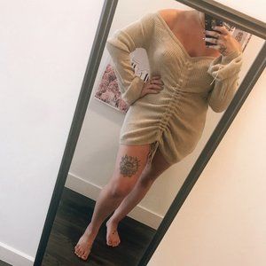 Off The Shoulder Ruffle Dress